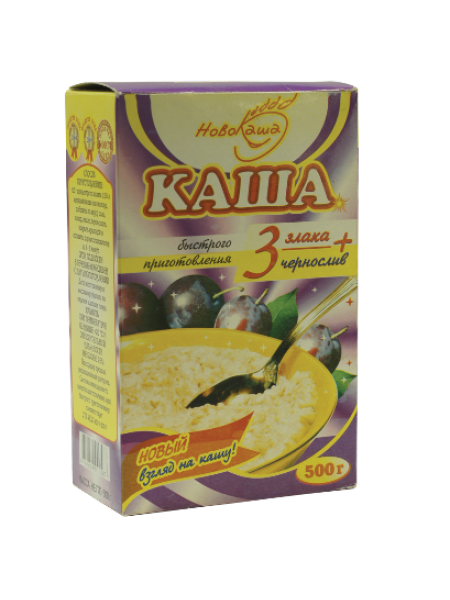 Каша Овсяная с Черносливом 500г*20шт Новобелицкий КХ Каша Овсяная с Черносливом 500г*20шт Новобелицкий КХ